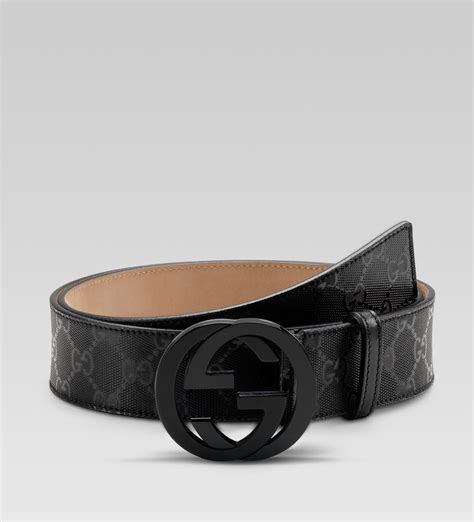 cheap authentic Gucci belt black